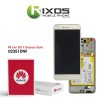 Huawei P8 Lite 2017 (PRA-L21) Display module front cover + LCD + digitizer + battery gold 02351DYP